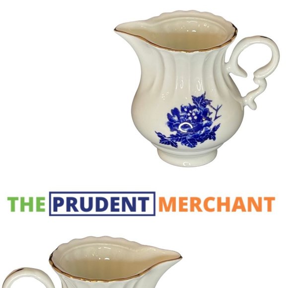 Vintage Bone China Coffee Espresso Tea Set Royal Blue Floral Romanian - Picture 4 of 7